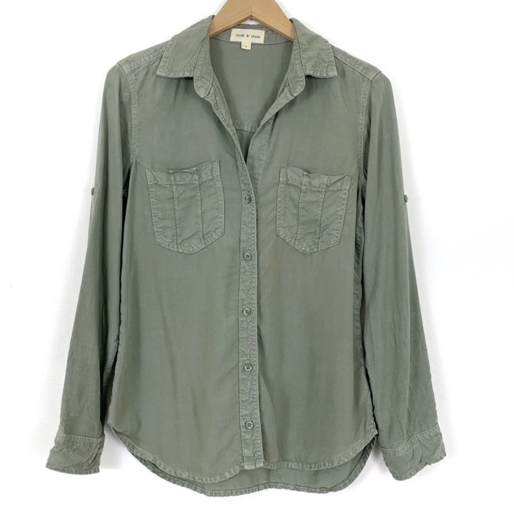 Cloth & Stone Button Down - Picture 2 of 8